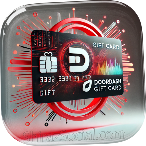 خرید گیفت کارت Doordash ، شارژ حساب دورداش